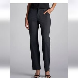 Lee Straight Leg Relaxed Fit Pants in Charcoal